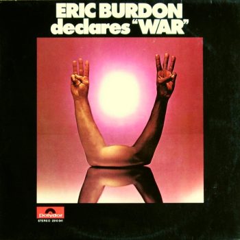 Eric Burdon & War – Eric Burdon Declares "War"  Vinyl, LP, Album media VG+ cover VG