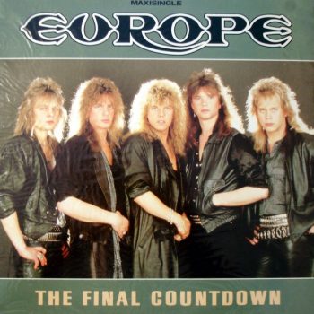 Europe  – The Final Countdown  Vinyl, 12", 45 RPM, Maxi-Single, media NM cover NM