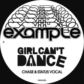 Example – Girl Can't Dance (Chase & Status Remixes)  Vinyl, 12", 45 RPM, Promo media VG cover GENERIC