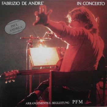 Fabrizio De André – In Concerto  Vinyl, LP, Album  media VG+ cover VG