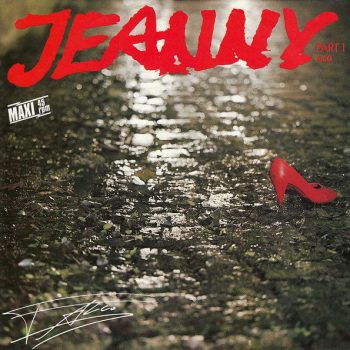 Falco – Jeanny (Part 1)  Vinyl, 12", 45 RPM, Maxi-Single, media NM cover Vg+