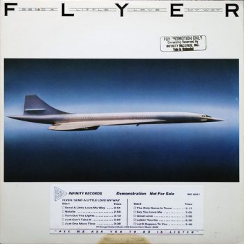 Flyer  – Send A Little Love My Way  Vinyl, LP, Album media NM cover NM