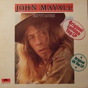 John Mayall – Empty Rooms  Vinyl, LP, Album, media NM cover VG