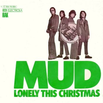 Mud – Lonely This Christmas  Vinyl, 7", Single, 45 RPM media VG cover VG