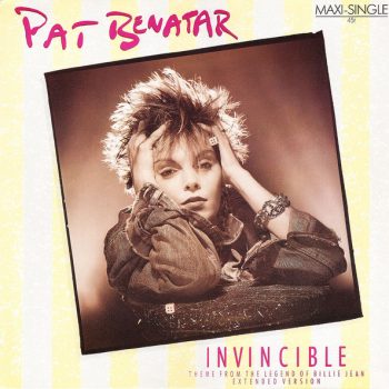Pat Benatar – Invincible (Theme From The Legend Of Billie Jean) (Extended Version)  Vinyl, 12", 45 RPM,  media NM cover NM