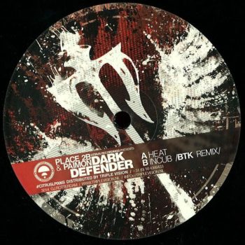 Place 2B & Paimon – The Dark Defender (LP Sampler)  Vinyl, 12", 45 RPM, Sampler  media VG+ cover GENERIC