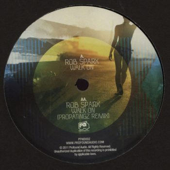 Rob Sparx – Walk On  Vinyl, 12", 45 RPM media VG cover GENERIC