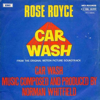 Rose Royce – Car Wash  Vinyl, 7", 45 RPM, media Vg cover VG