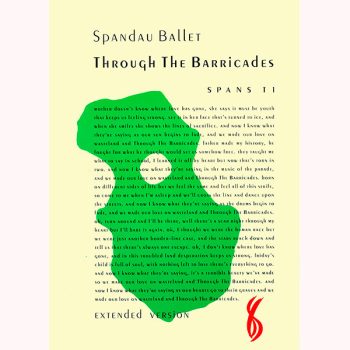 Spandau Ballet – Through The Barricades (Extended Version)  Vinyl, 12", 45 RPM, Single,  media NM cover NM