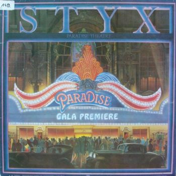 Styx – Paradise Theatre  Vinyl, LP, Album, Gatefold media VG+ cover VG+