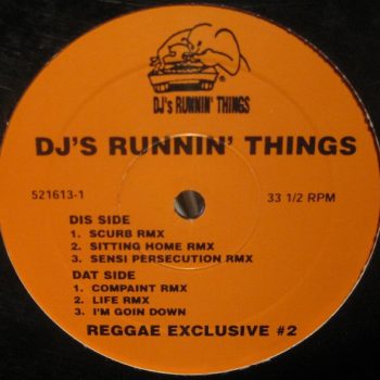 Unknown Artist – DJ's Runnin' Things  Vinyl, 12" media VG+ cover GENERIC