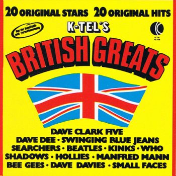 Various – K-Tel's British Greats  Vinyl, LP, Compilation media VG cover VG