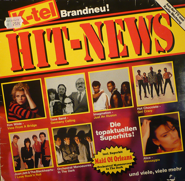 Various – K-tel Hit-News Vinyl, LP, Compilation, media VG+ cover VG+