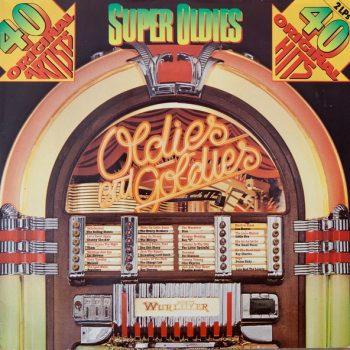 Various – Super Oldies - 40 Original Hits  2 x Vinyl, LP, Compilation media VG cover VG