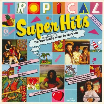Various – Tropical Super Hits  Vinyl, LP, Compilation, media VG+ cover VG+