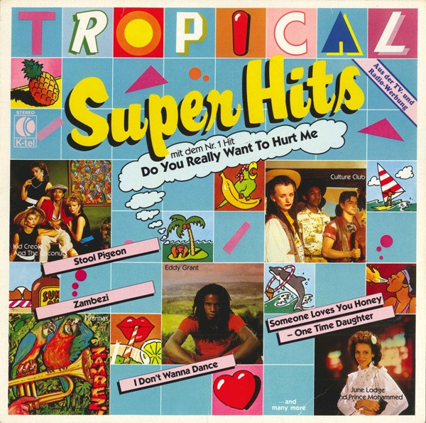 Various – Tropical Super Hits Vinyl, LP, Compilation, media VG+ cover VG+