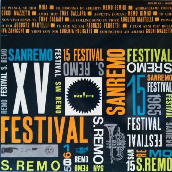 Various – XV Festival Di Sanremo  Vinyl, LP, Compilation media VG+ cover VG+