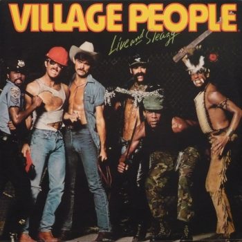 Village People – Live And Sleazy  2 x Vinyl, LP, Album, Gatefold media NM cover NM