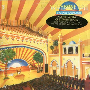 Wishbone Ash – Live Dates Volume Two  2 x Vinyl, LP, Album media VG+ cover VG